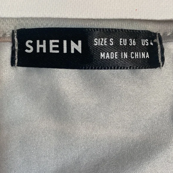 SHEIN Body-con Multicolor Mini Marble Print Cami Dress - Picture 6 of 7